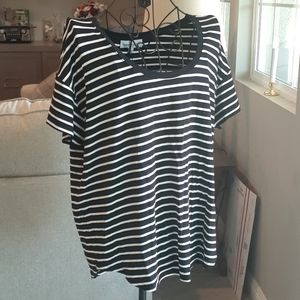 NWT Gibson Latimer Striped Top